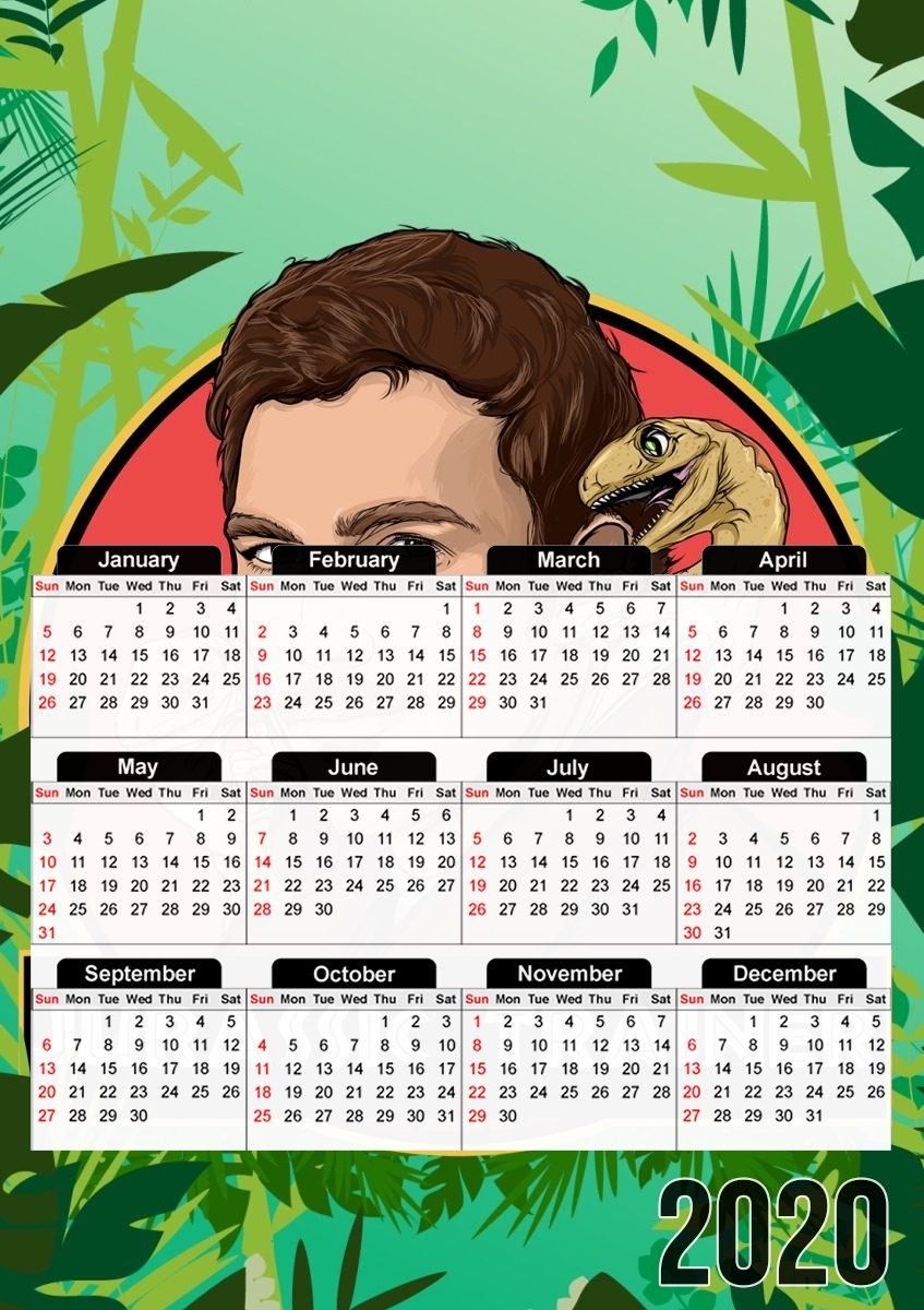 Calendrier Jurassic Trainer