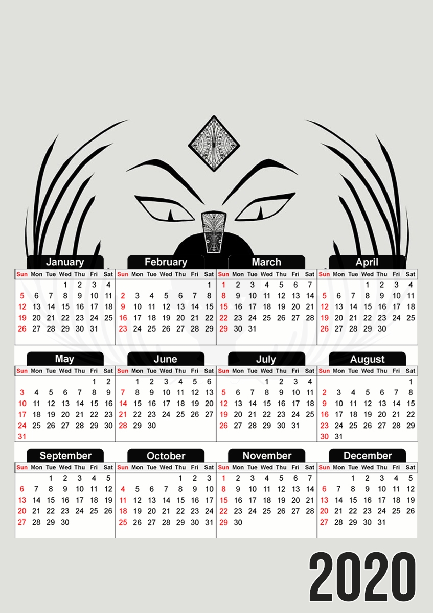 Calendrier Kirikou Karaba Sorciere