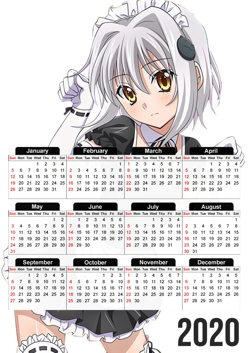 Calendrier Koneko DXD