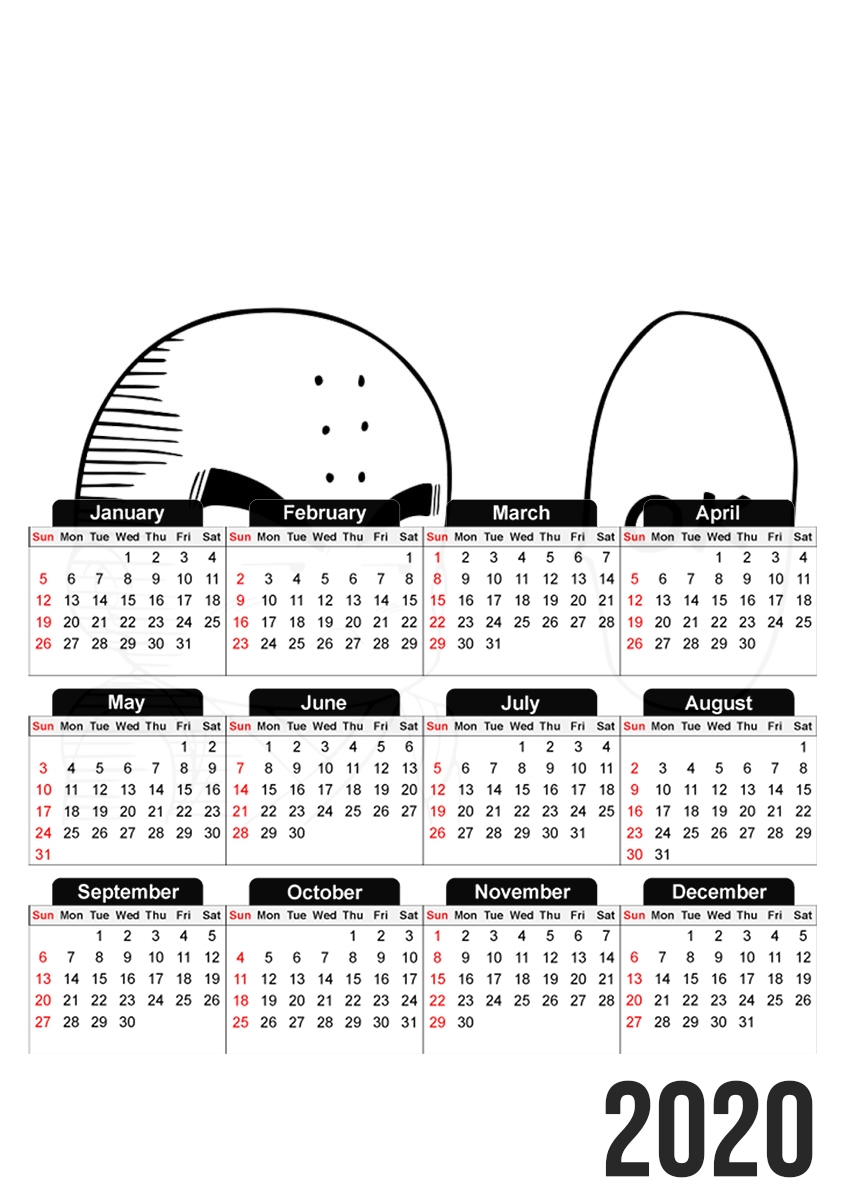 Calendrier Krilin Ok