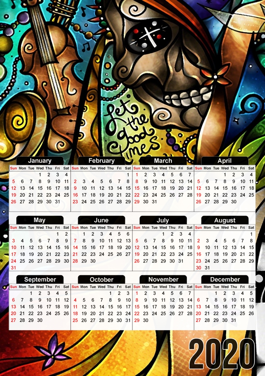 Calendrier Laissez les bons temps rouler