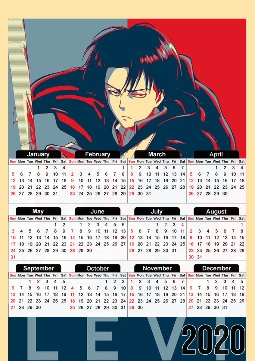 Calendrier Levi Propaganda