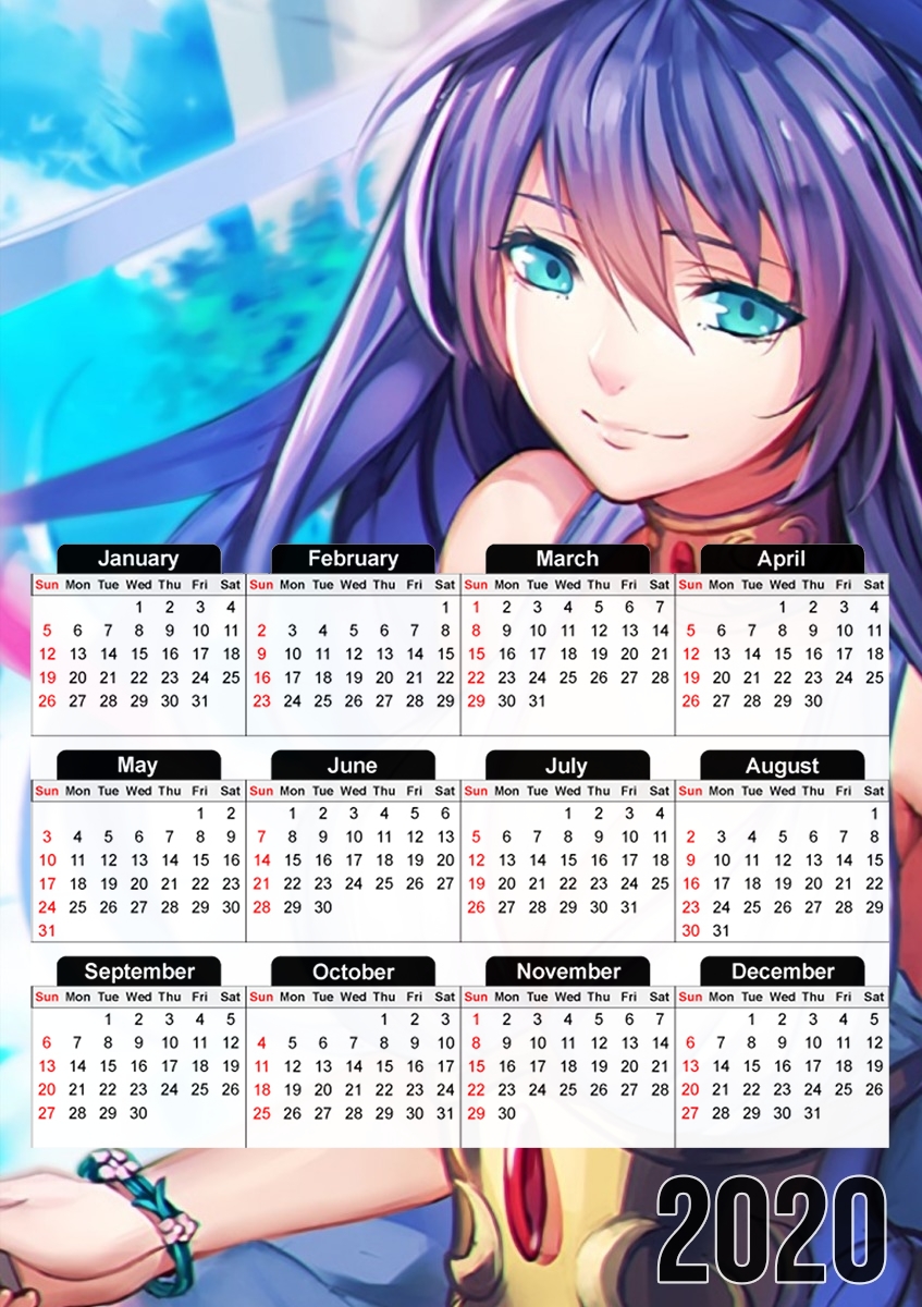 Calendrier Manga Girl Sexy goddess