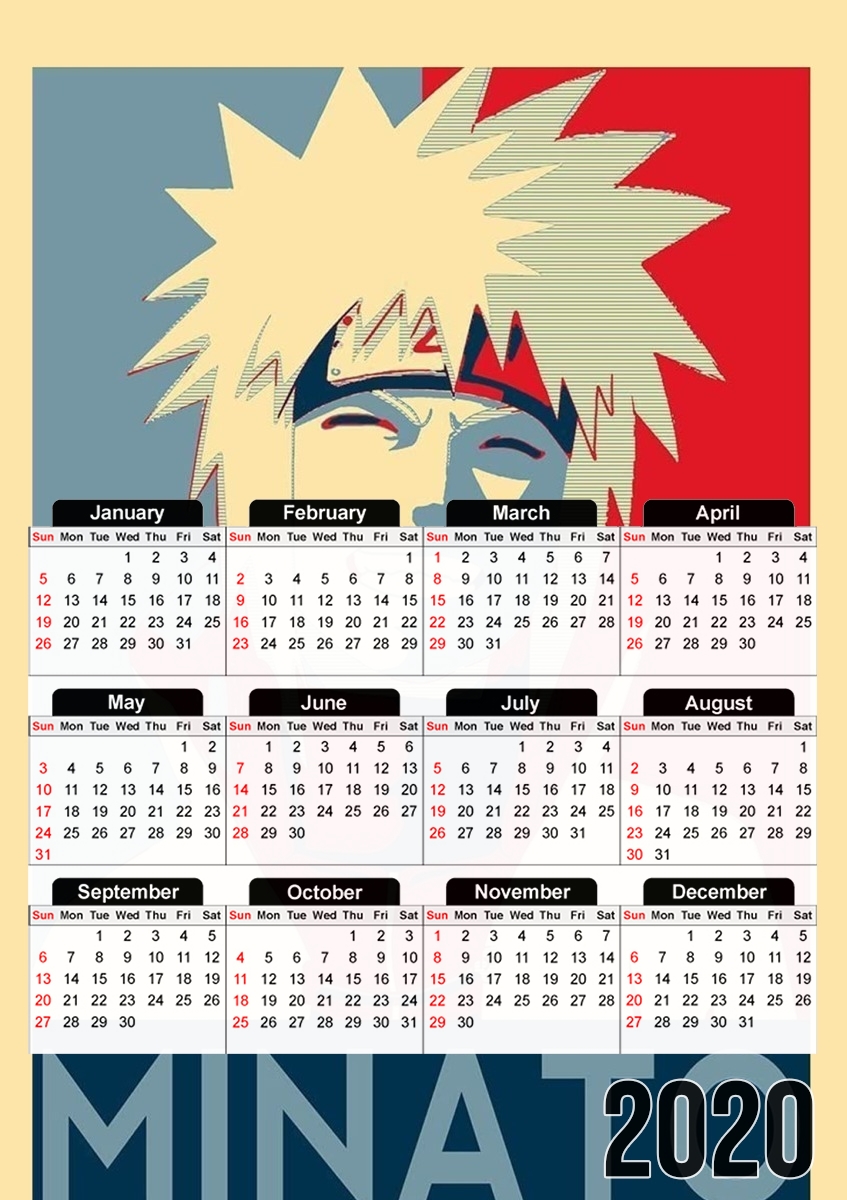 Calendrier Minato Propaganda