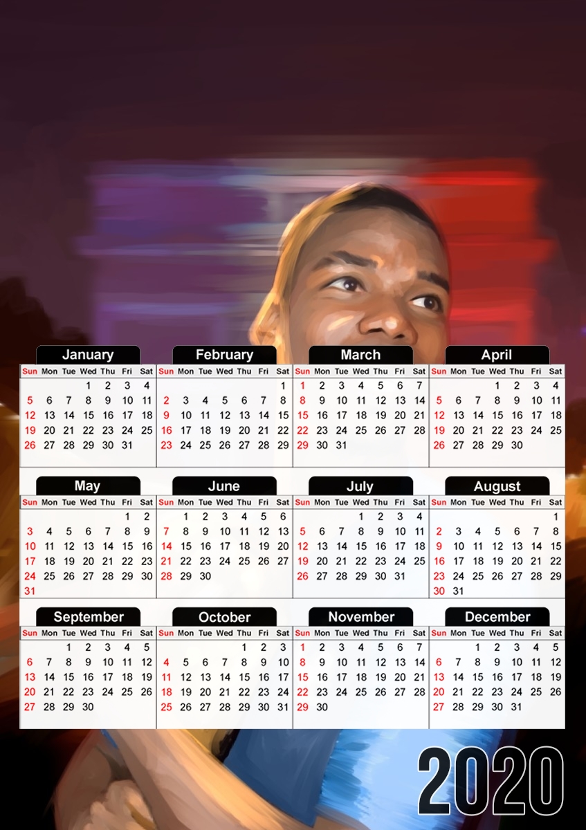 Calendrier Paul France FiersdetreBleus