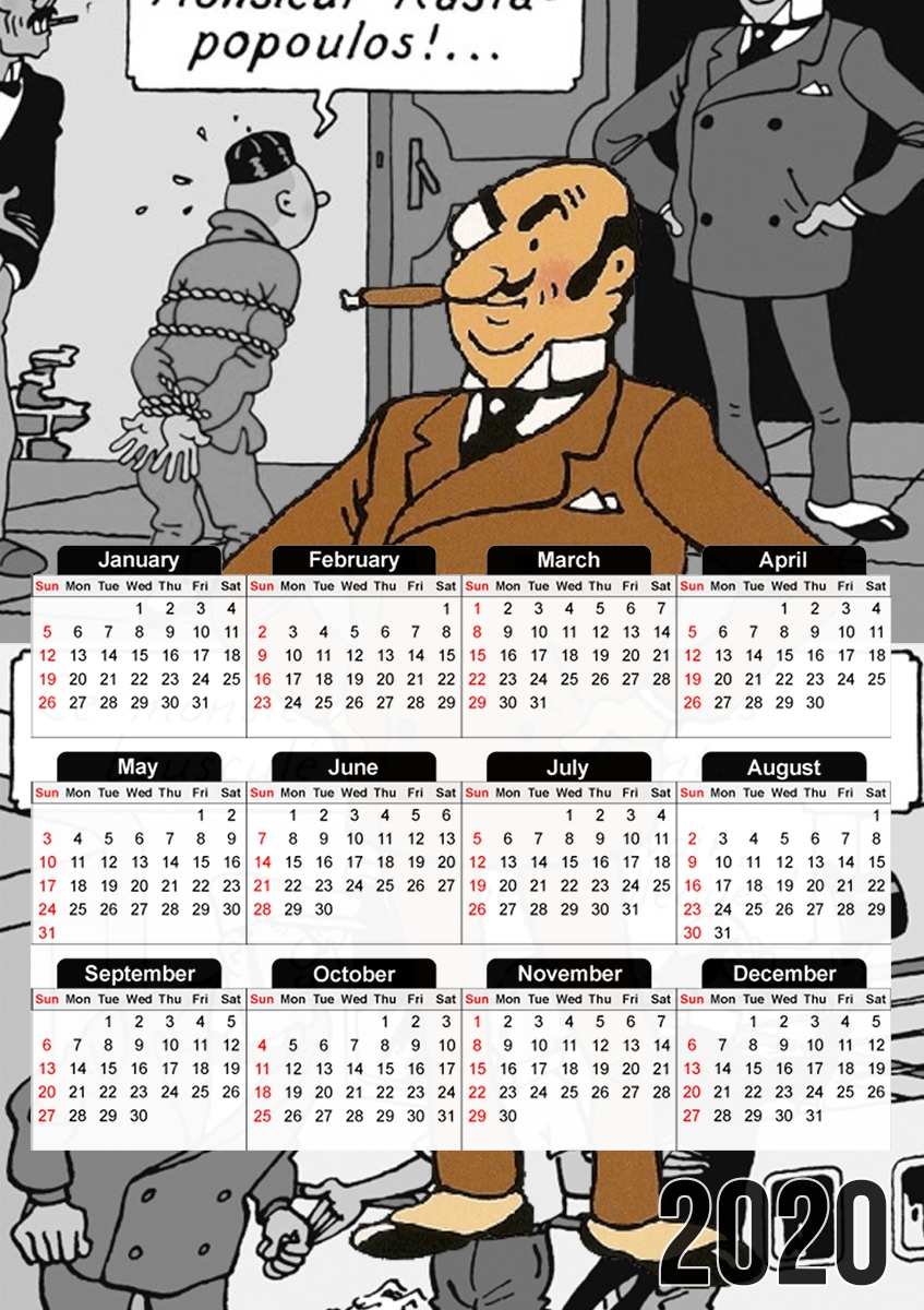 Calendrier Rastapopoulos