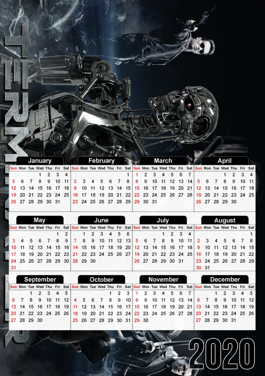 Calendrier Terminator Art