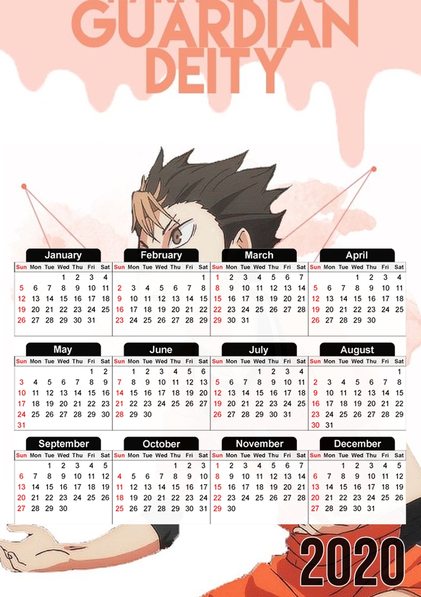 Calendrier Yu nishinoya