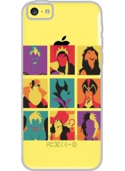 Coque Iphone 5C Transparente Villains pop