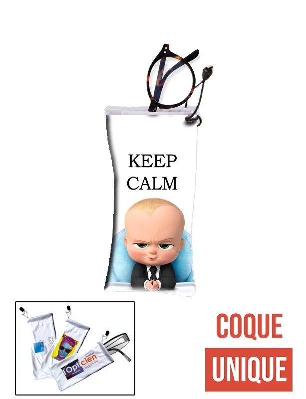 étui à lunettes Baby Boss Keep CALM