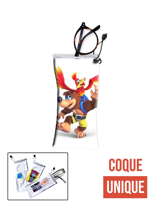 étui à lunettes banjo kazooie