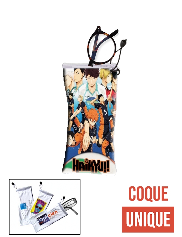 étui à lunettes Haikyu group