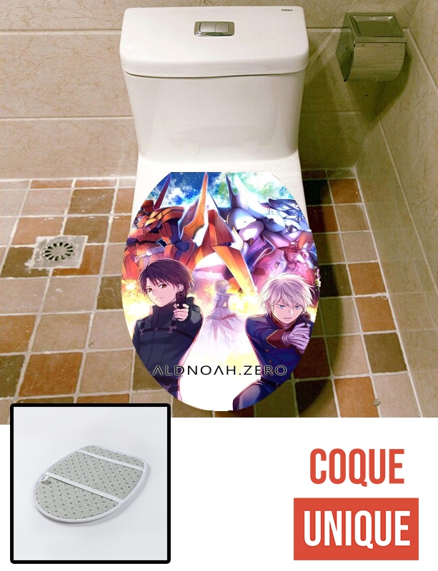 Housse de toilette - Décoration abattant wc Aldnoah Zero