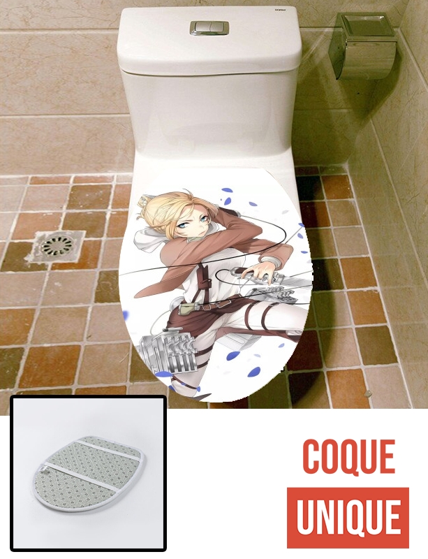 Housse de toilette - Décoration abattant wc Annie Leonhart