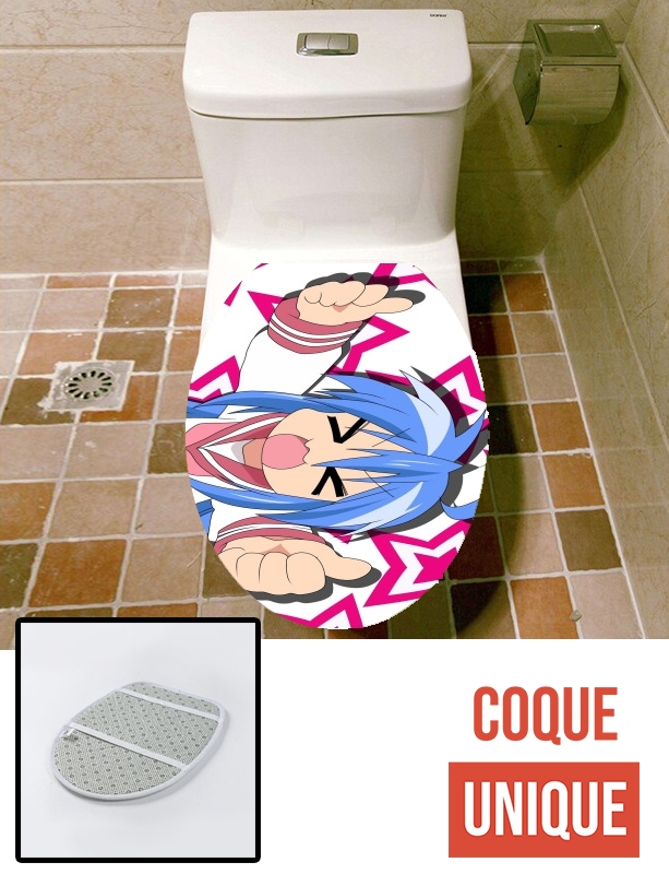 Housse de toilette - Décoration abattant wc izumi konata