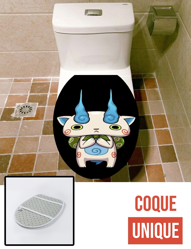 Housse de toilette - Décoration abattant wc Komasan