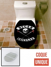 Housse de toilette - Décoration abattant wc Negan Skull Lucille twd