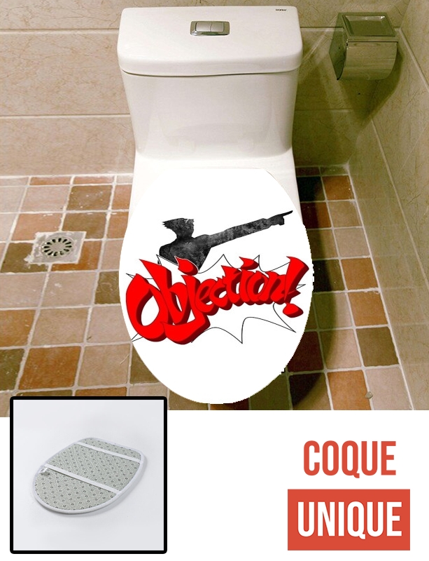 Housse de toilette - Décoration abattant wc Phoenix Wright Ace Attorney