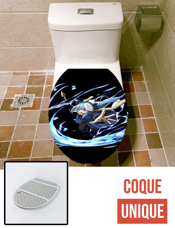 Housse de toilette - Décoration abattant wc rimuru tempest