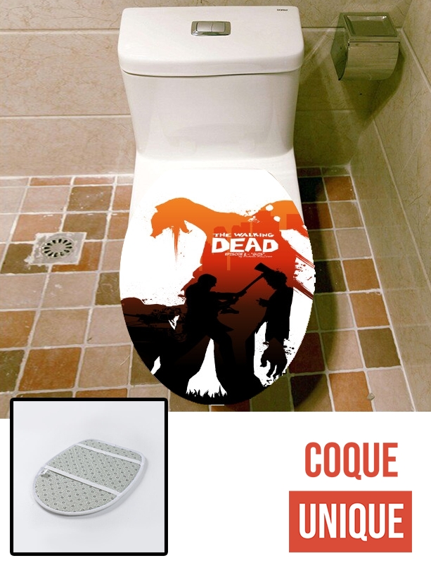 Housse de toilette - Décoration abattant wc TWD Collection: Episode 2 - Guts