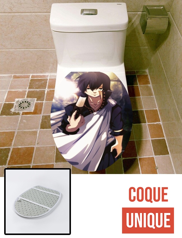 Housse de toilette - Décoration abattant wc Zeref