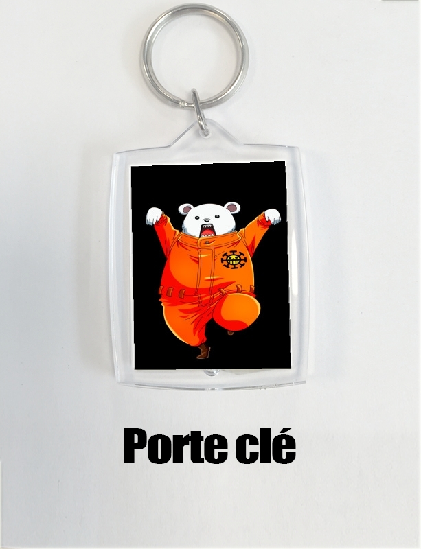 Porte clé photo Bepo Pirats One Piece