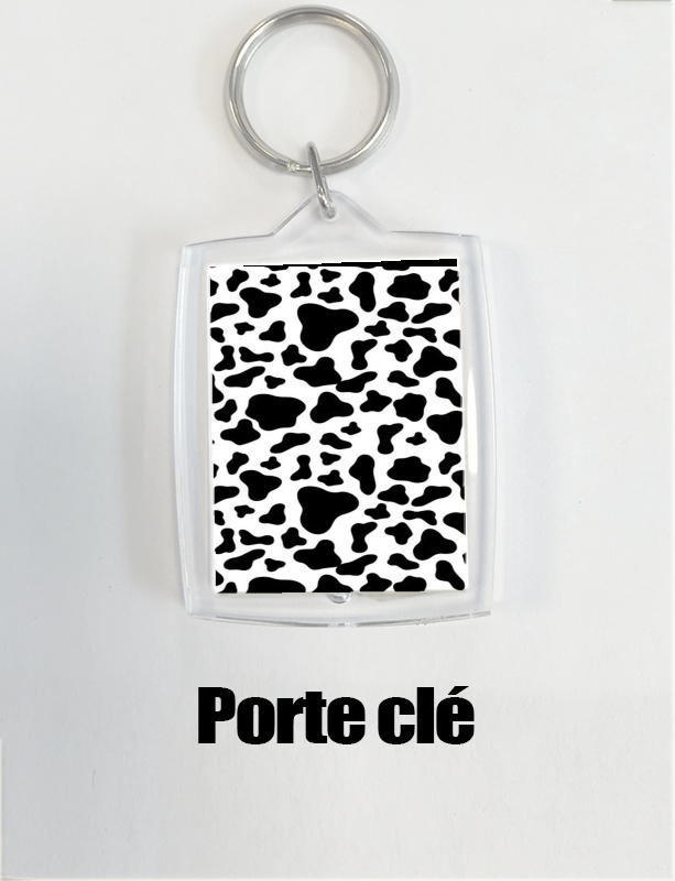 Porte clé photo Cow Pattern - Vache