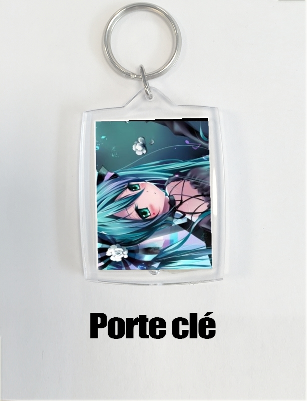 Porte clé photo Hatsune Miku Sadness