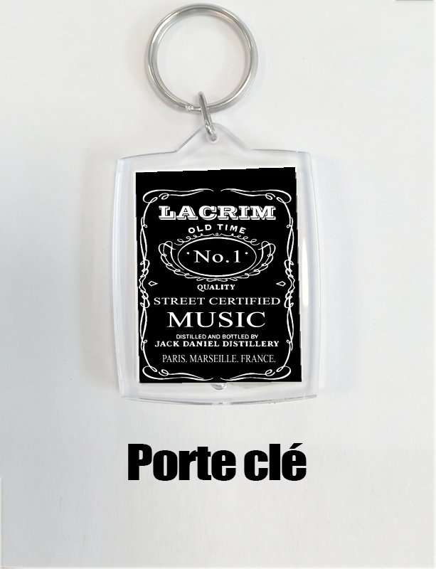 Porte clé photo Lacrim Jack Daniels whisky