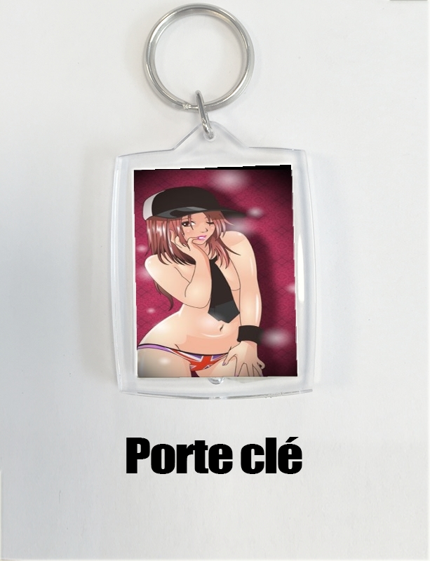 Porte clé photo Manga Coquine Sexy