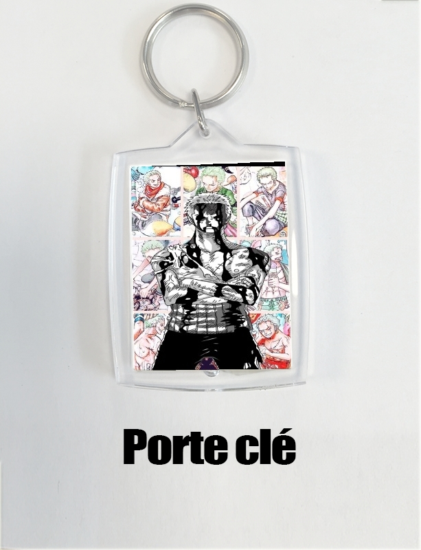 Porte clé photo Roronoa Zoro My Life for my friends