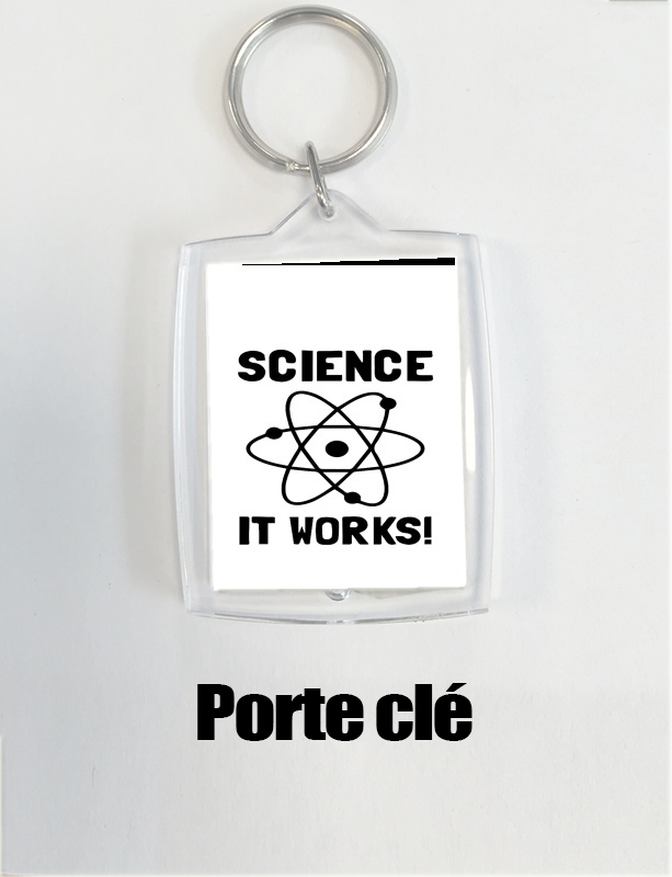 Porte clé photo Science it works