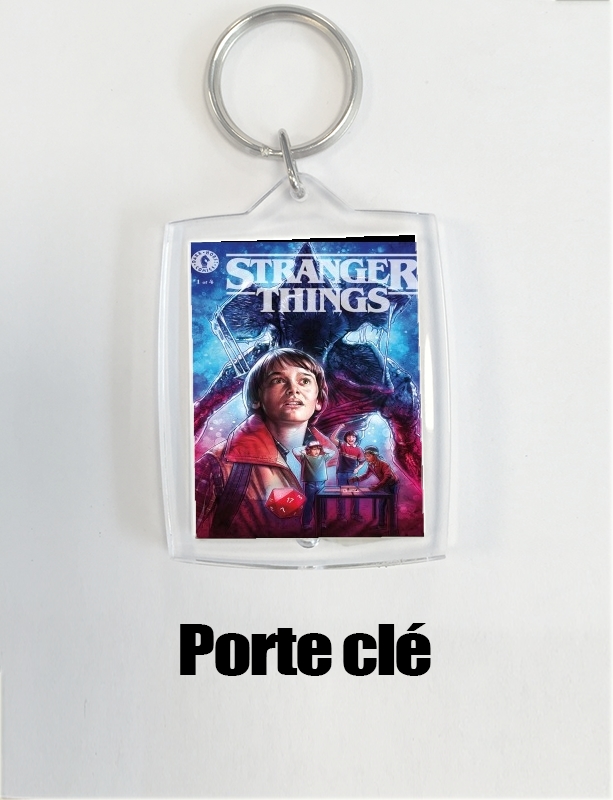 Porte clé photo Stranger Things will Byers artwork