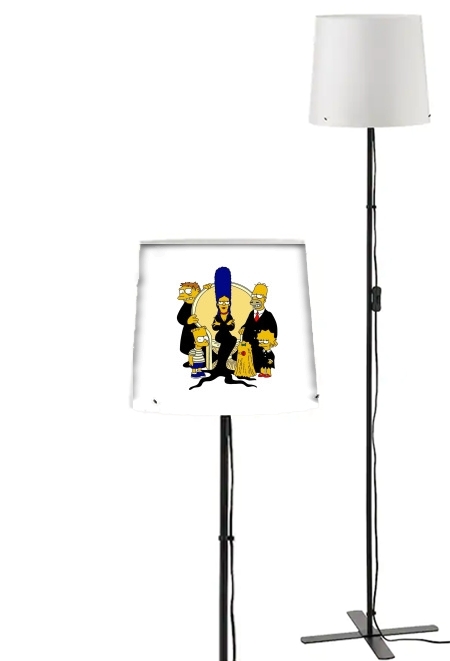 Lampadaire Famille Adams x Simpsons