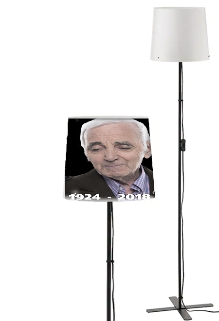 Lampadaire Aznavour Hommage Fan Tribute