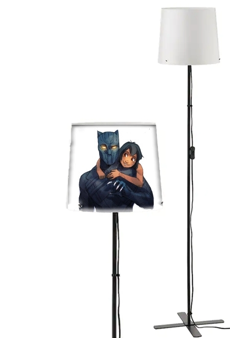 Lampadaire Black Panther x Mowgli