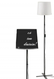 Lampadaire ce ton destain