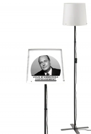 Lampadaire Chirac Vous memmerdez copieusement