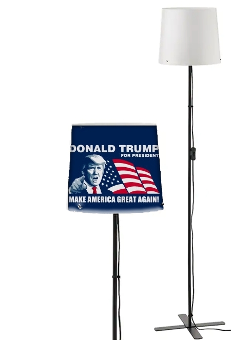 Lampadaire Donald Trump Make America Great Again