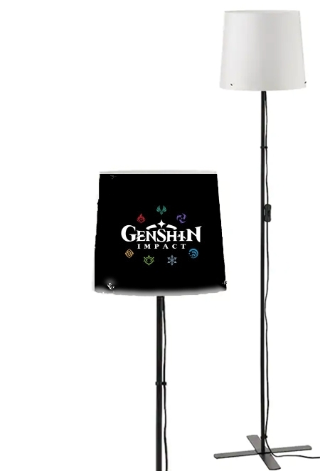 Lampadaire Genshin impact elements