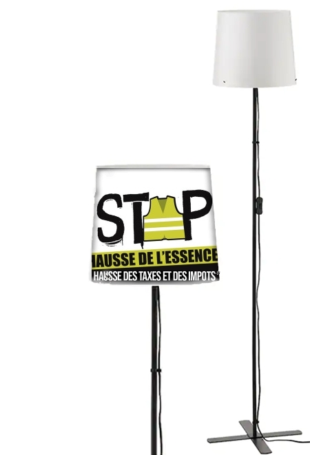 Lampadaire Gilet Jaune Stop aux taxes