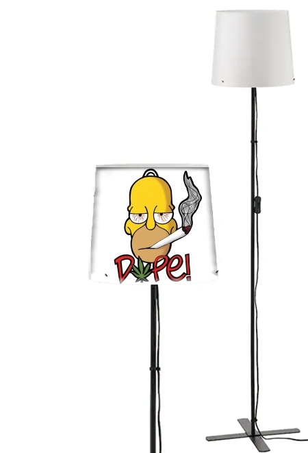 Lampadaire Homer Dope Weed Smoking Cannabis