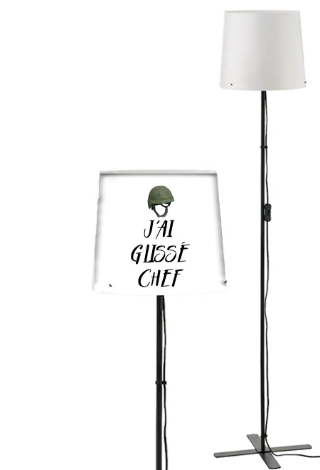 Lampadaire J'ai glissé chef