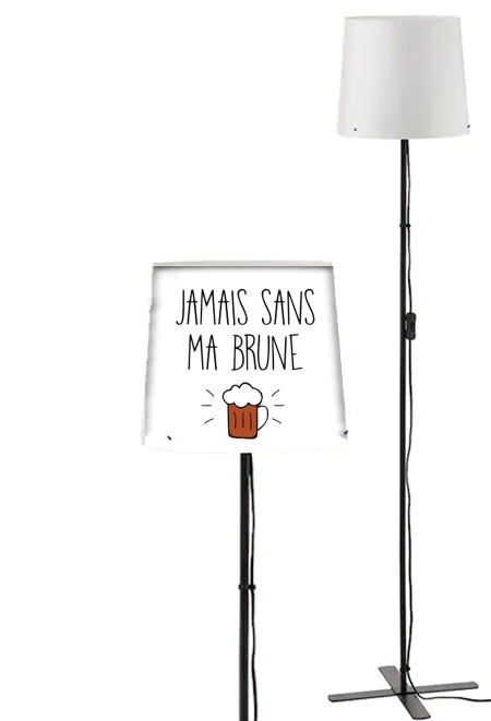 Lampadaire Jamais sans ma brune