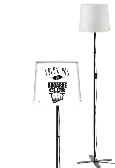 Lampadaire Je peux pas j'ai bagarre