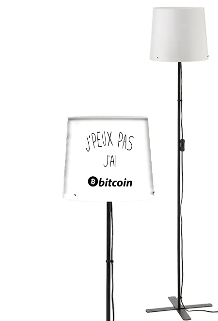 Lampadaire Je peux pas j'ai bitcoin