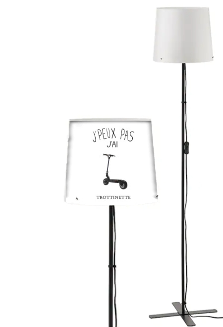 Lampadaire Je peux pas jai trottinette