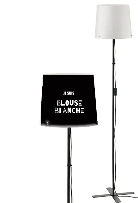 Lampadaire Je suis une blouse blanche - Personnel médical pas content