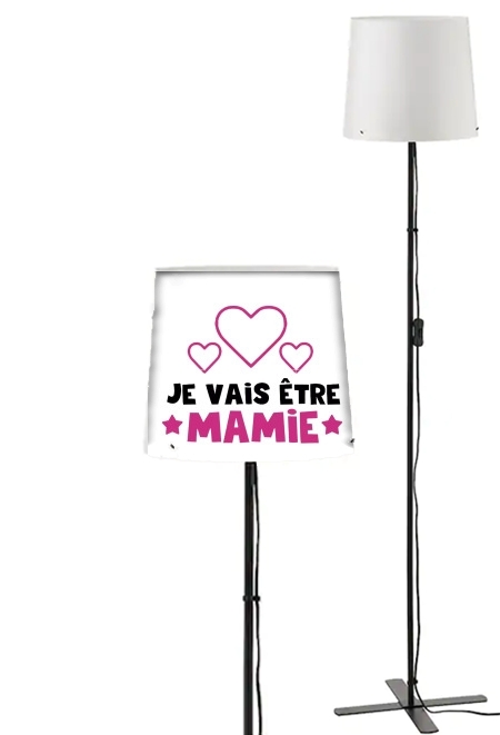 Lampadaire Je vais etre mamie - Cadeau annonce naissance grand mère