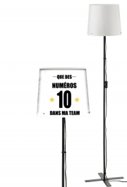 Lampadaire Que des numeros 10 dans ma team